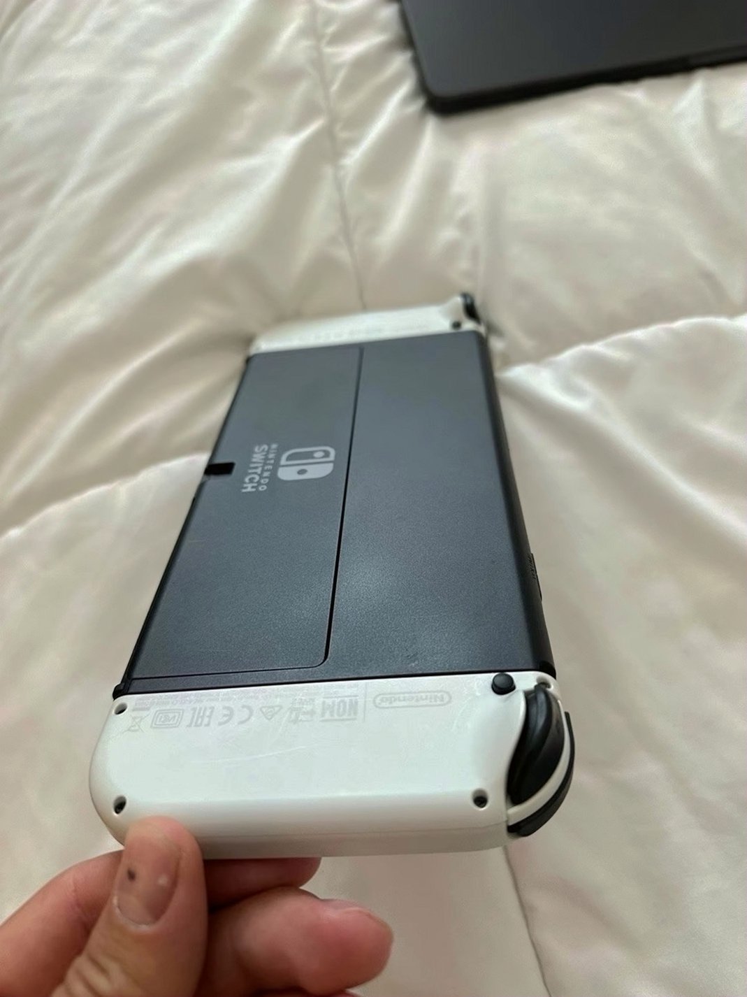 Nintendo Switch OLED 55GB Black Used - Includes Accessories and 4 Games image 5