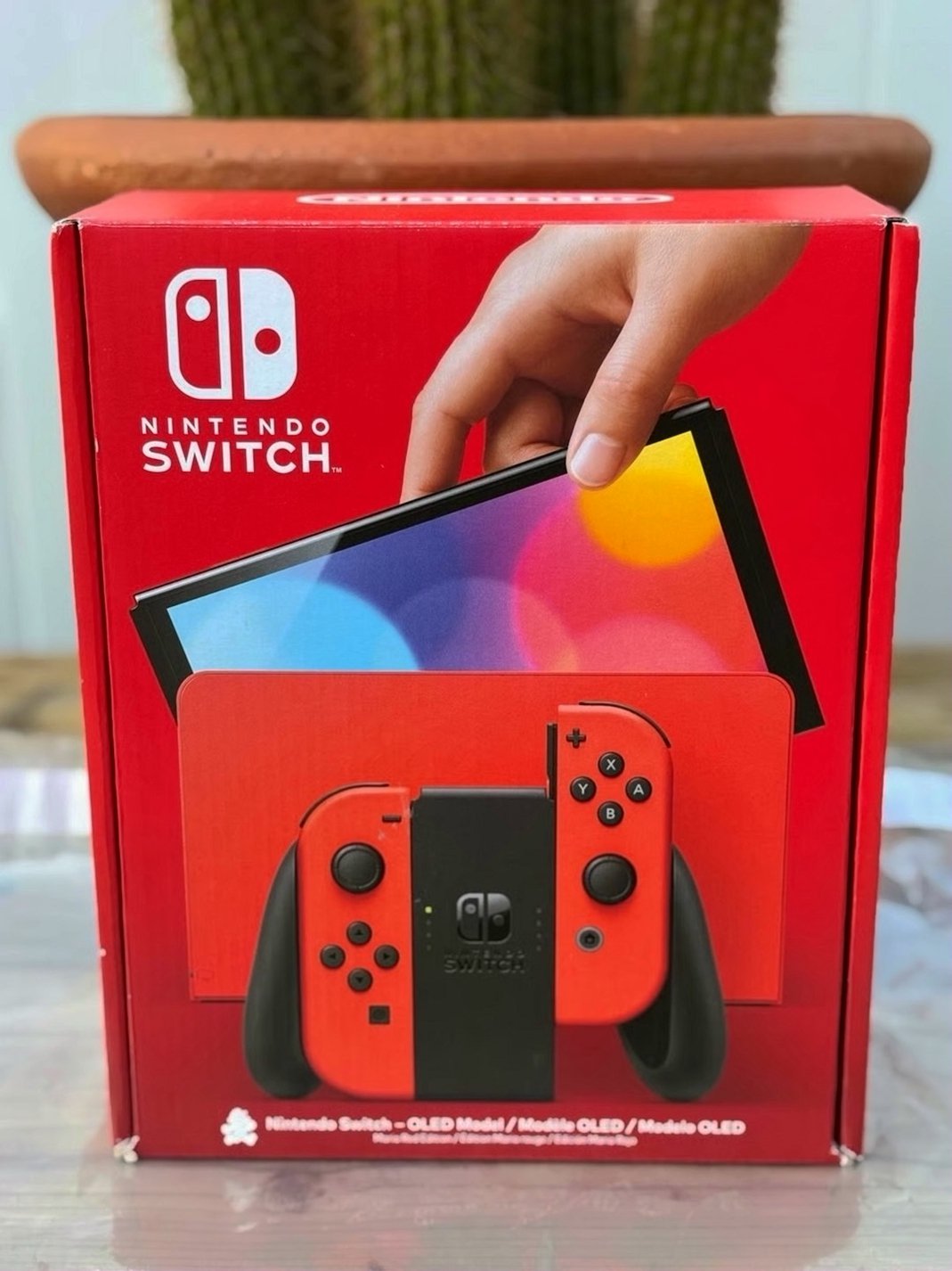 Nintendo Switch OLED Red Console Limited Edition 9F88 - Used