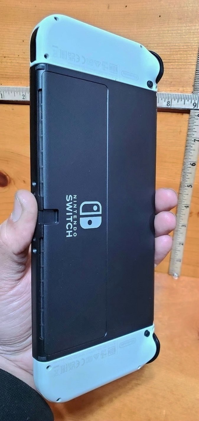 Nintendo Switch OLED 64GB Glowing Mushroom Case - Used image 4