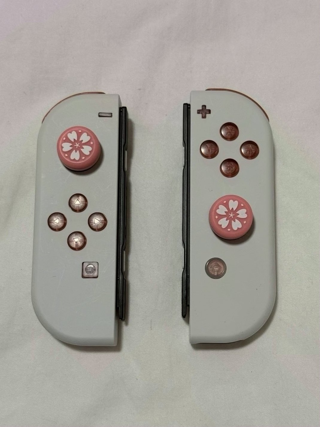 Nintendo Switch OLED Custom Pink White 7M13 - Used image 4