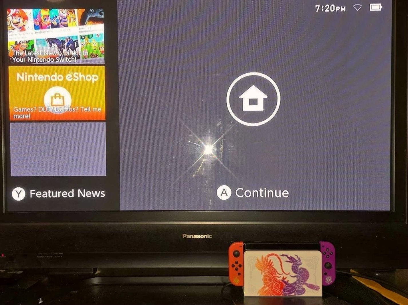 Nintendo Switch OLED Pokemon Edition 256GB Used image 3