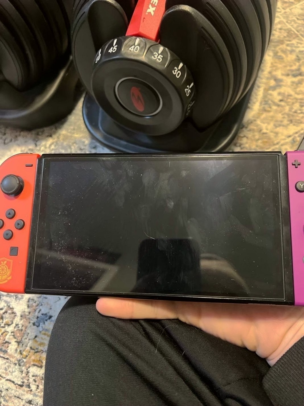Nintendo Switch OLED 2K27 64GB White Unlocked - Used image 3