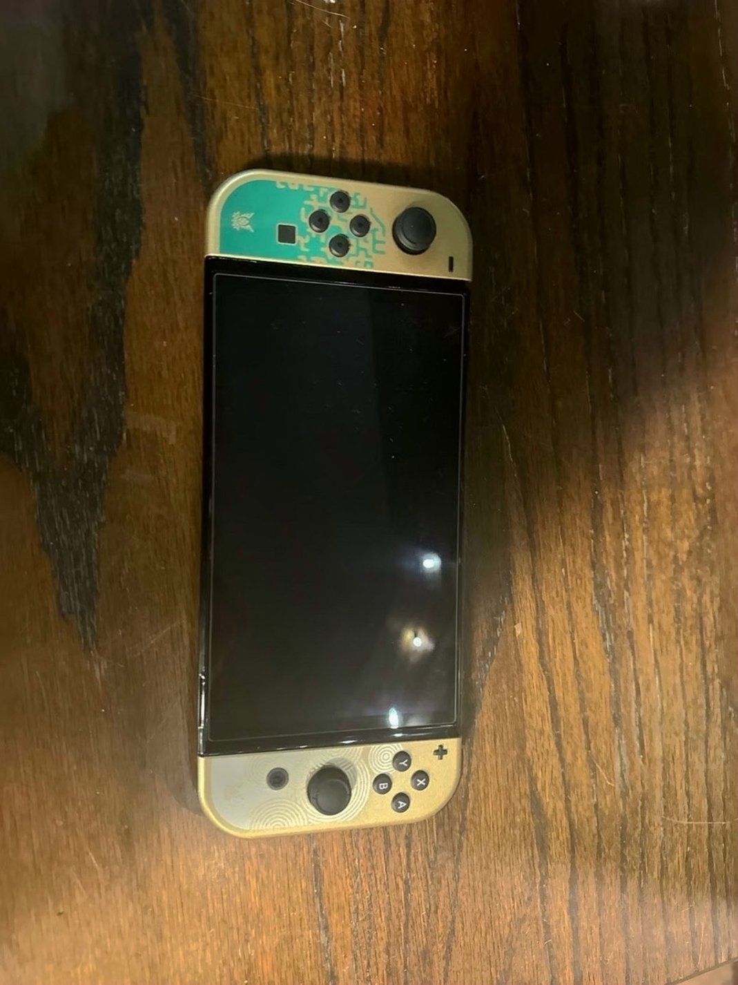 Nintendo Switch OLED Zelda Special Edition Tear of the Kingdom TOTK Unlocked - Used image 2