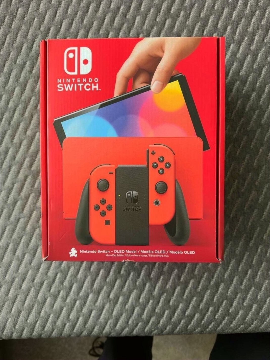 Nintendo Switch OLED Mario Edition Gently Used