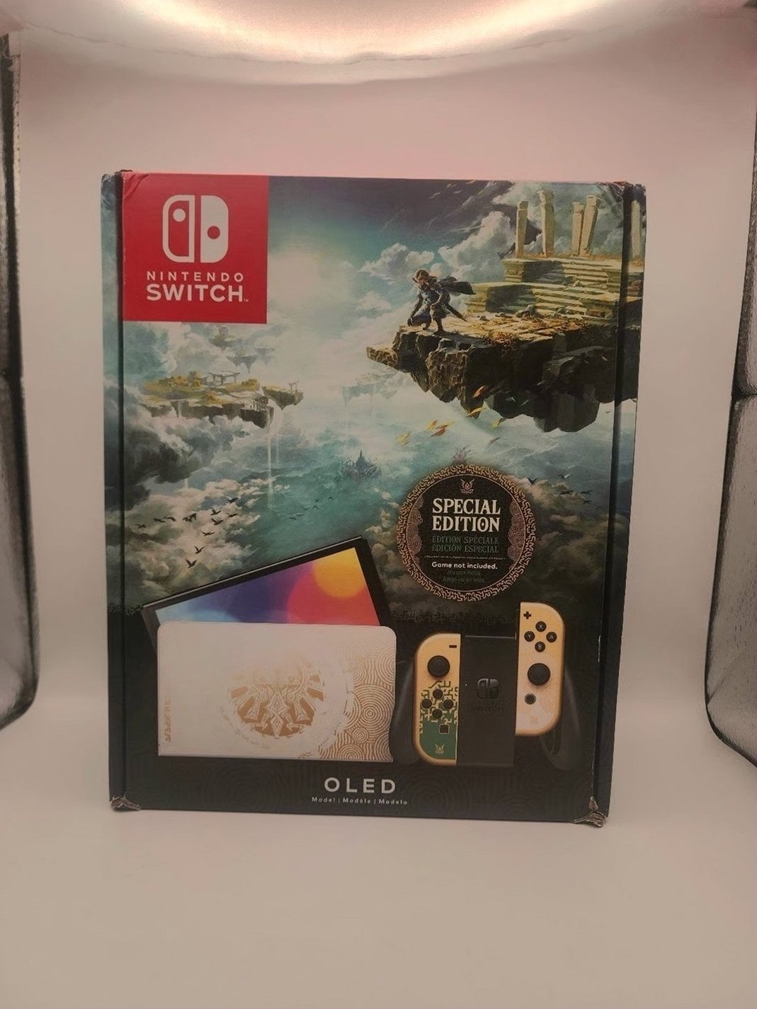 Nintendo Tears of the Kingdom Switch OLED Special Edition - Used