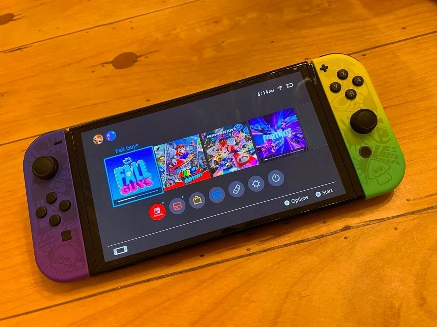 Nintendo Switch OLED Splatoon Edition Used - Unlocked