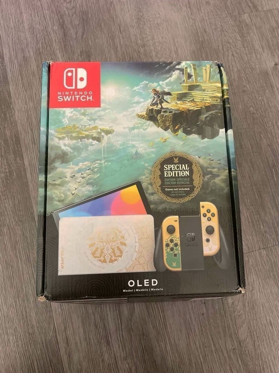 Nintendo OLED Switch Zelda SE 256GB - Used image 2