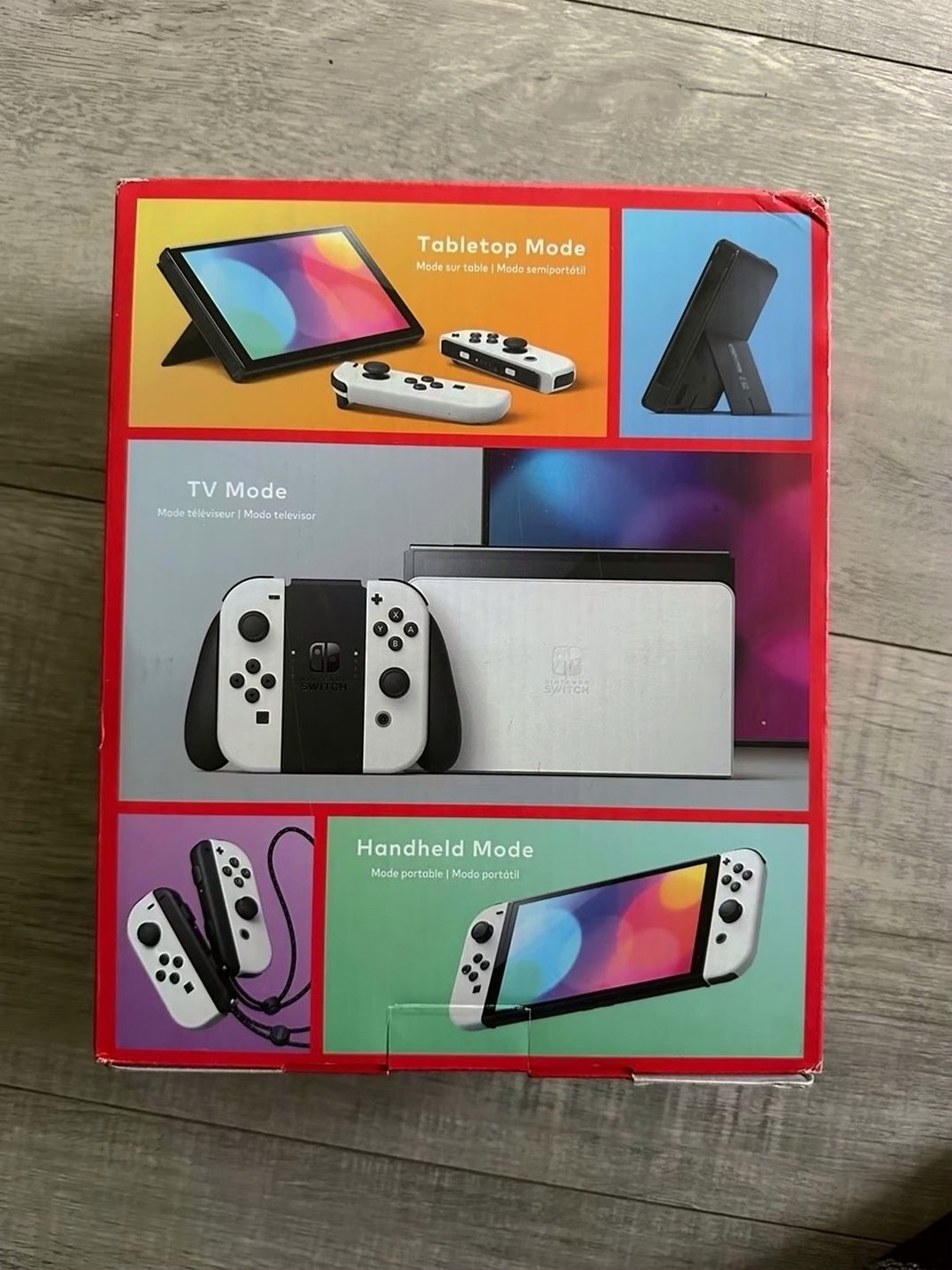 Nintendo Switch OLED 7J17 Unlocked - Used image 4