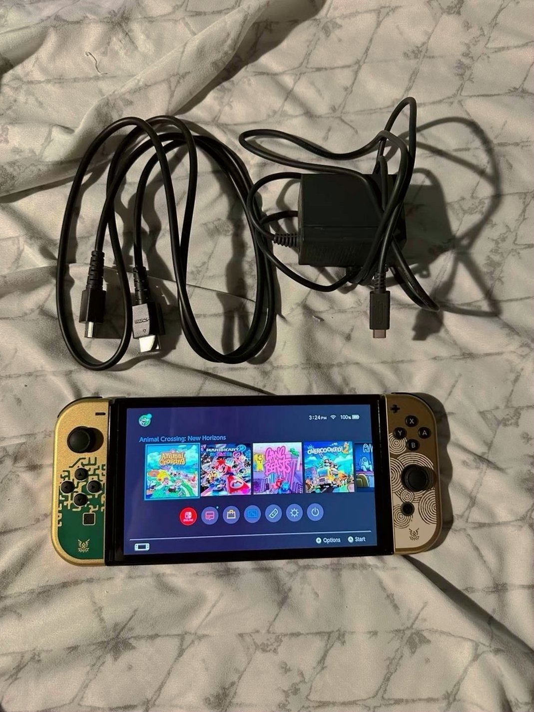 Nintendo Switch OLED Zelda Tears of the Kingdom Edition 256GB - Used image 4