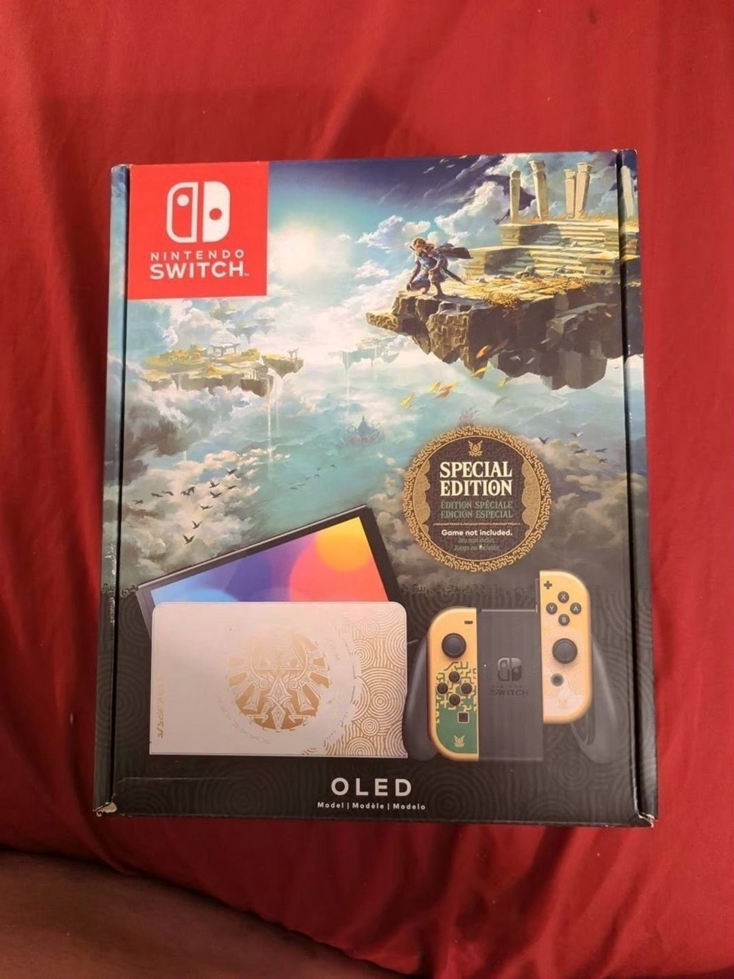 Nintendo Zelda Tears of the Kingdom OLED 9E36 - Used