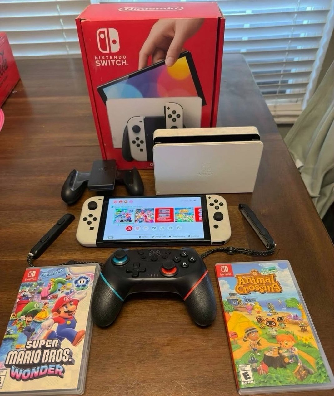 Nintendo Switch OLED Bundle 3R55 - Used