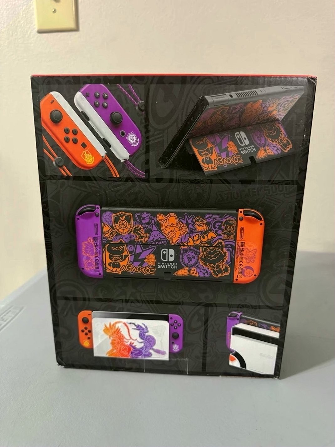 Nintendo Switch OLED Pokemon Scarlet & Violet Limited Edition - Used image 2