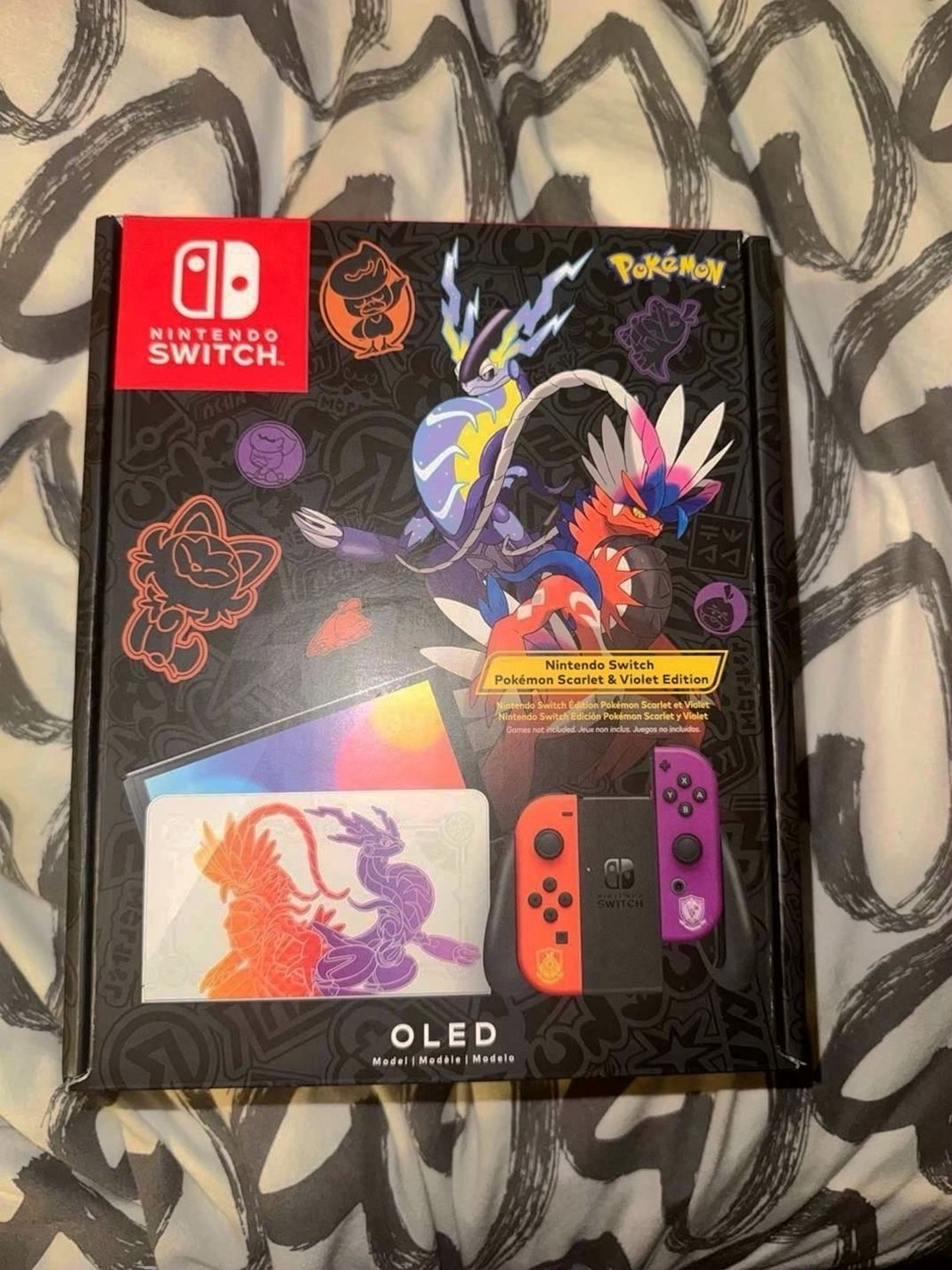 Nintendo Switch OLED Pokémon Scarlet & Violet Edition Unlocked - Used