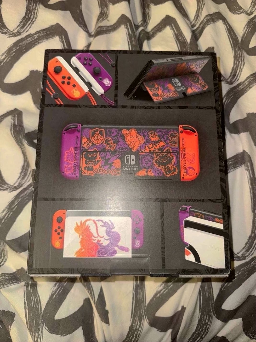 Nintendo Switch OLED Pokémon Scarlet & Violet Edition Unlocked - Used image 2