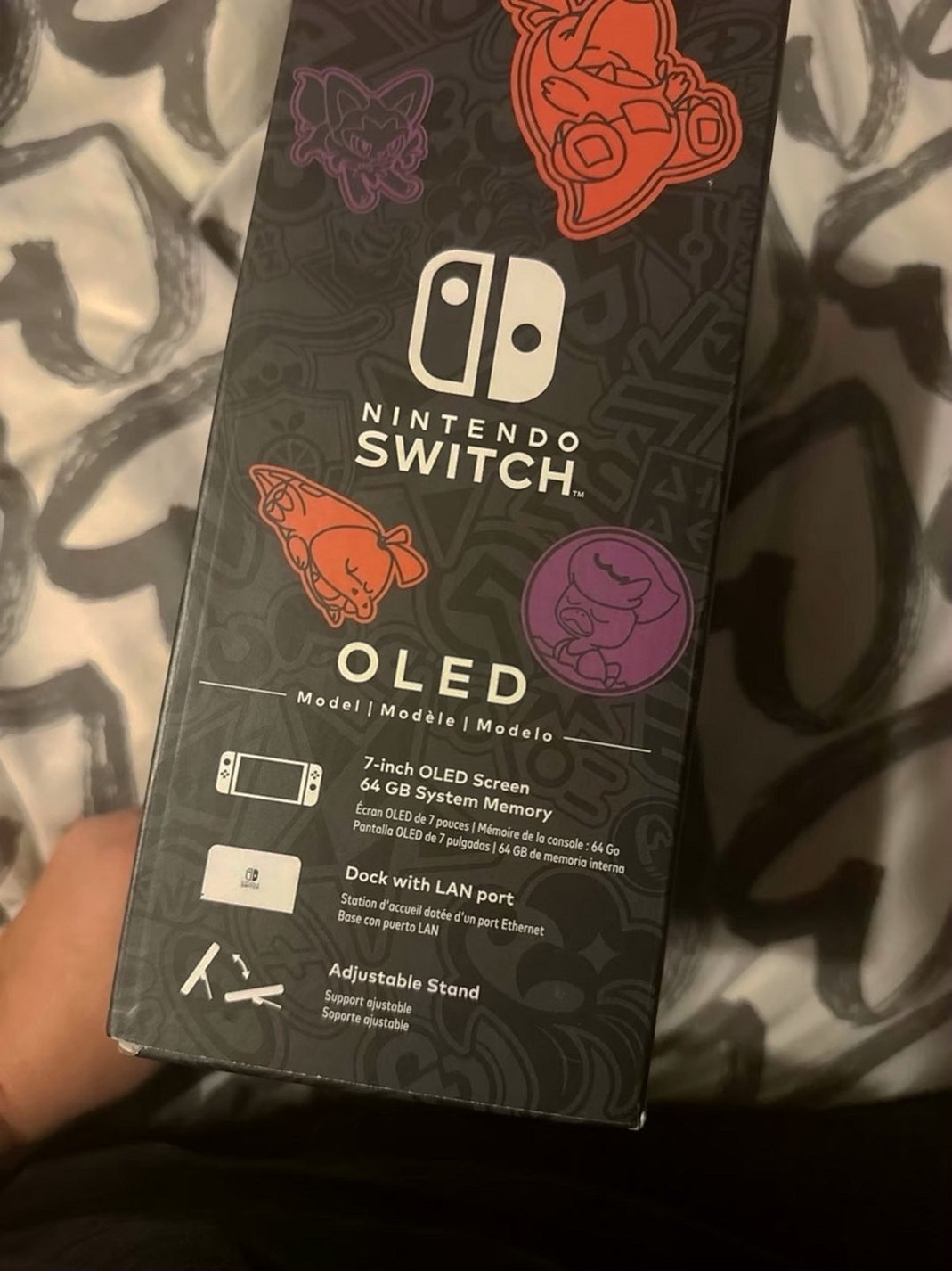 Nintendo Switch OLED Pokémon Scarlet & Violet Edition Unlocked - Used image 4
