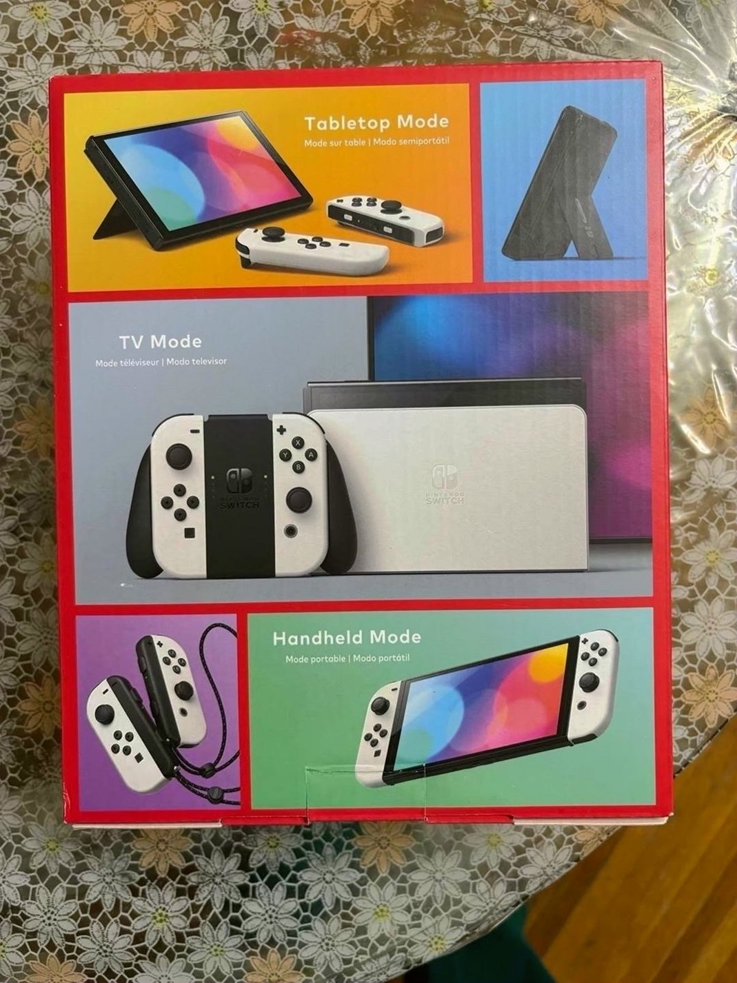 Nintendo Switch OLED Console White Unlocked - Used image 2