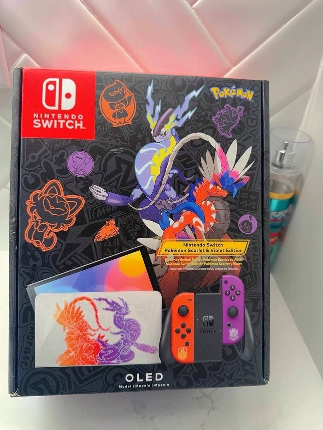 Nintendo Switch OLED Pokémon Scarlet & Violet Edition Console - Used