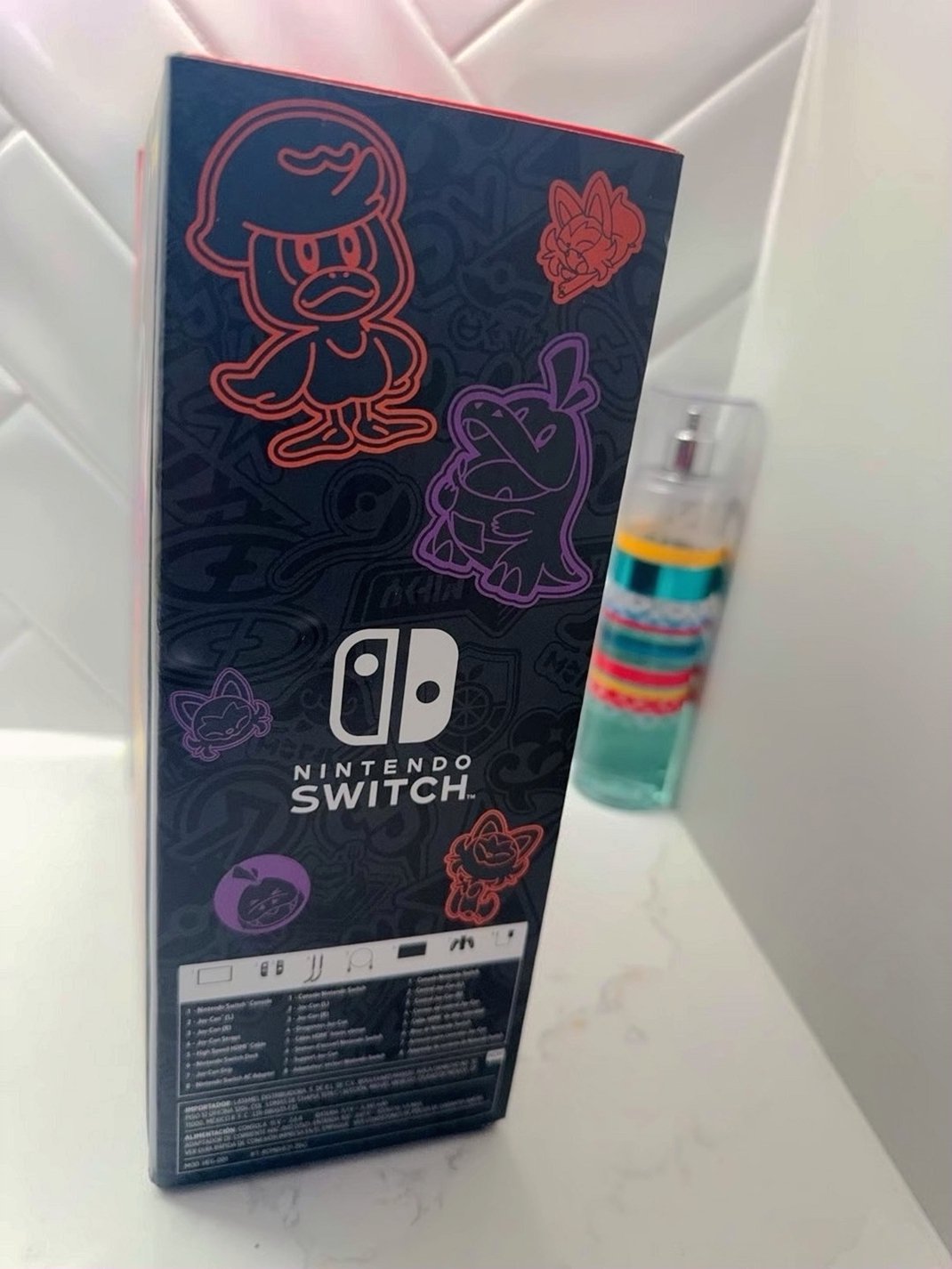 Nintendo Switch OLED Pokémon Scarlet & Violet Edition Console - Used image 3