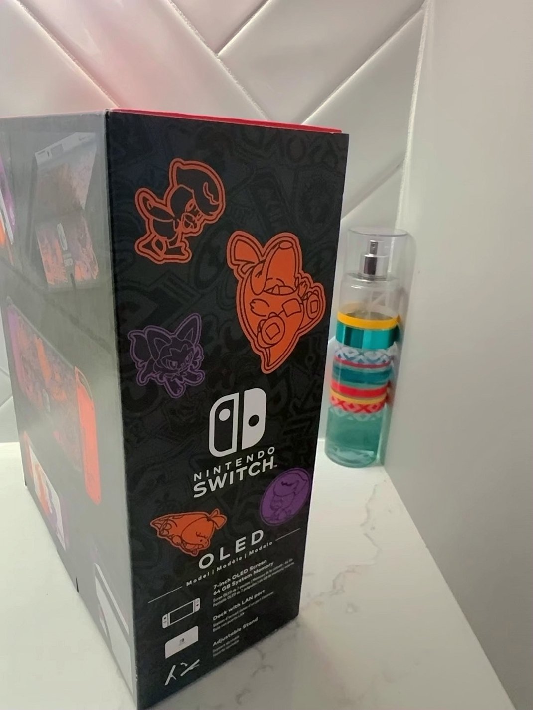 Nintendo Switch OLED Pokémon Scarlet & Violet Edition Console - Used image 5
