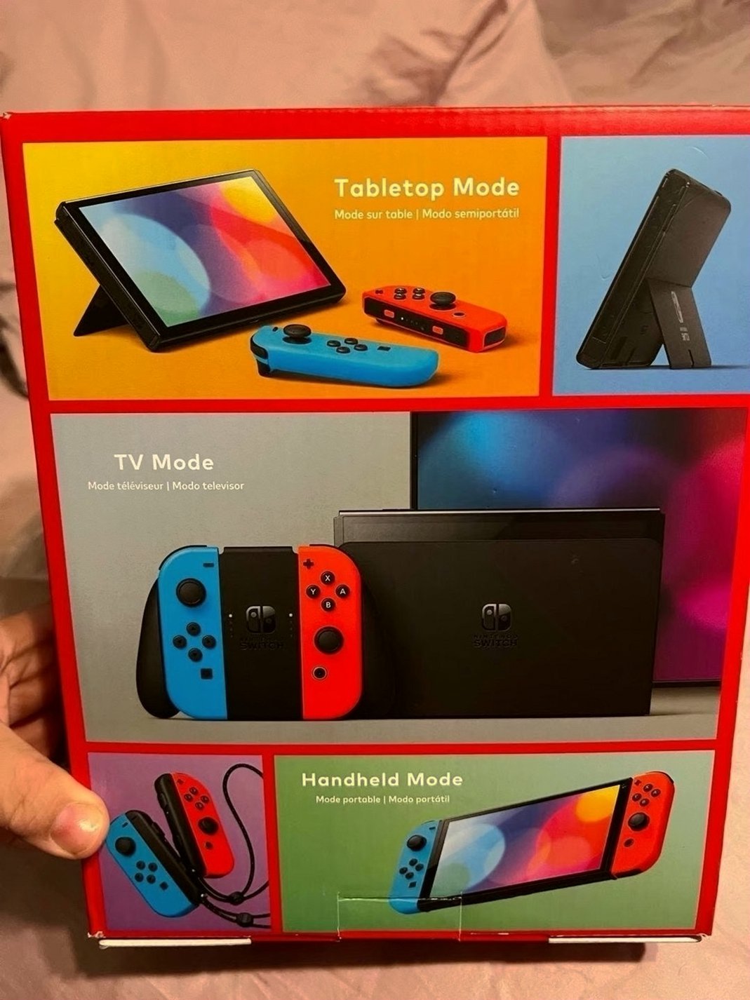 Nintendo Switch OLED 8G12 64GB White Used image 5