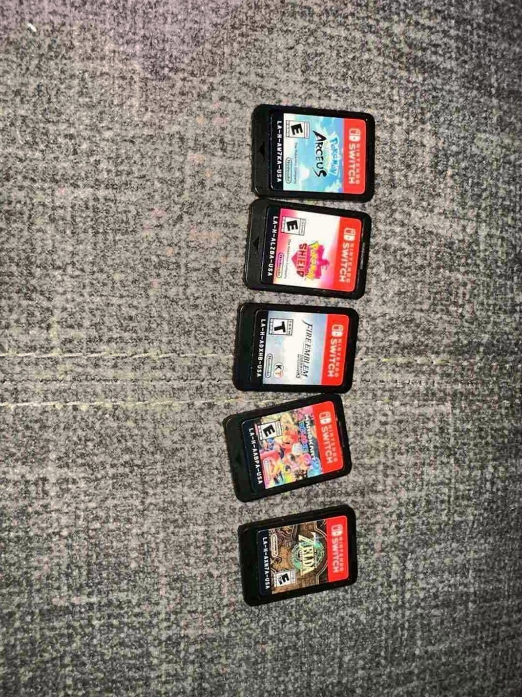 Nintendo Switch OLED 1S15 64GB Neon Blue/Neon Red Unlocked - Used image 3