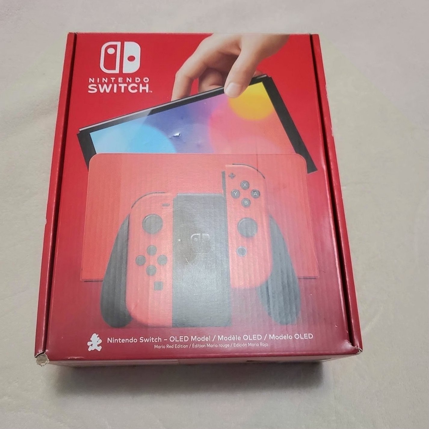 Nintendo Switch OLED 128GB Mario Edition with Hekate RP-2040 - Used image 4