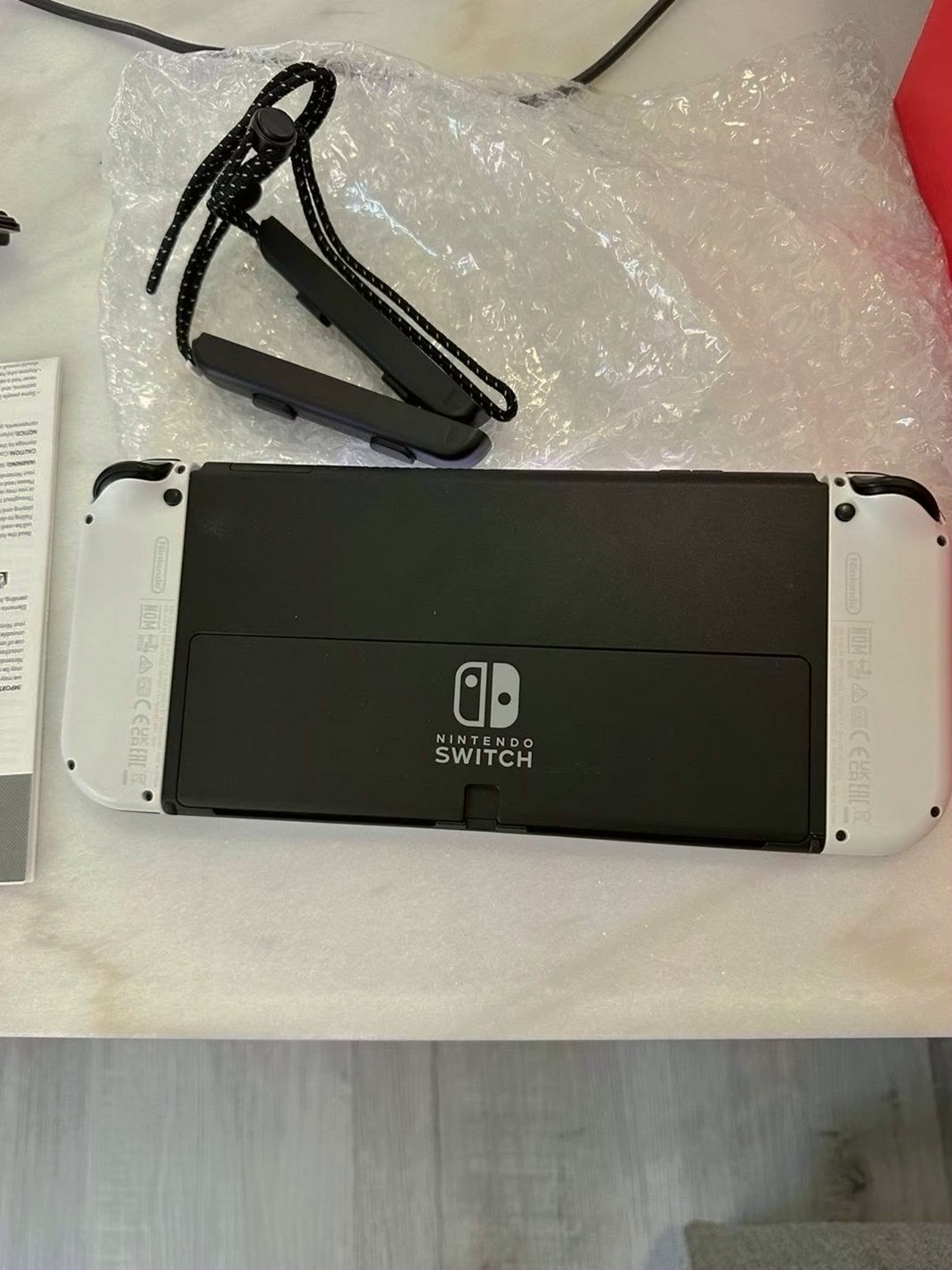 Nintendo Switch OLED with Pokemon Violet 7L71 - Used image 3