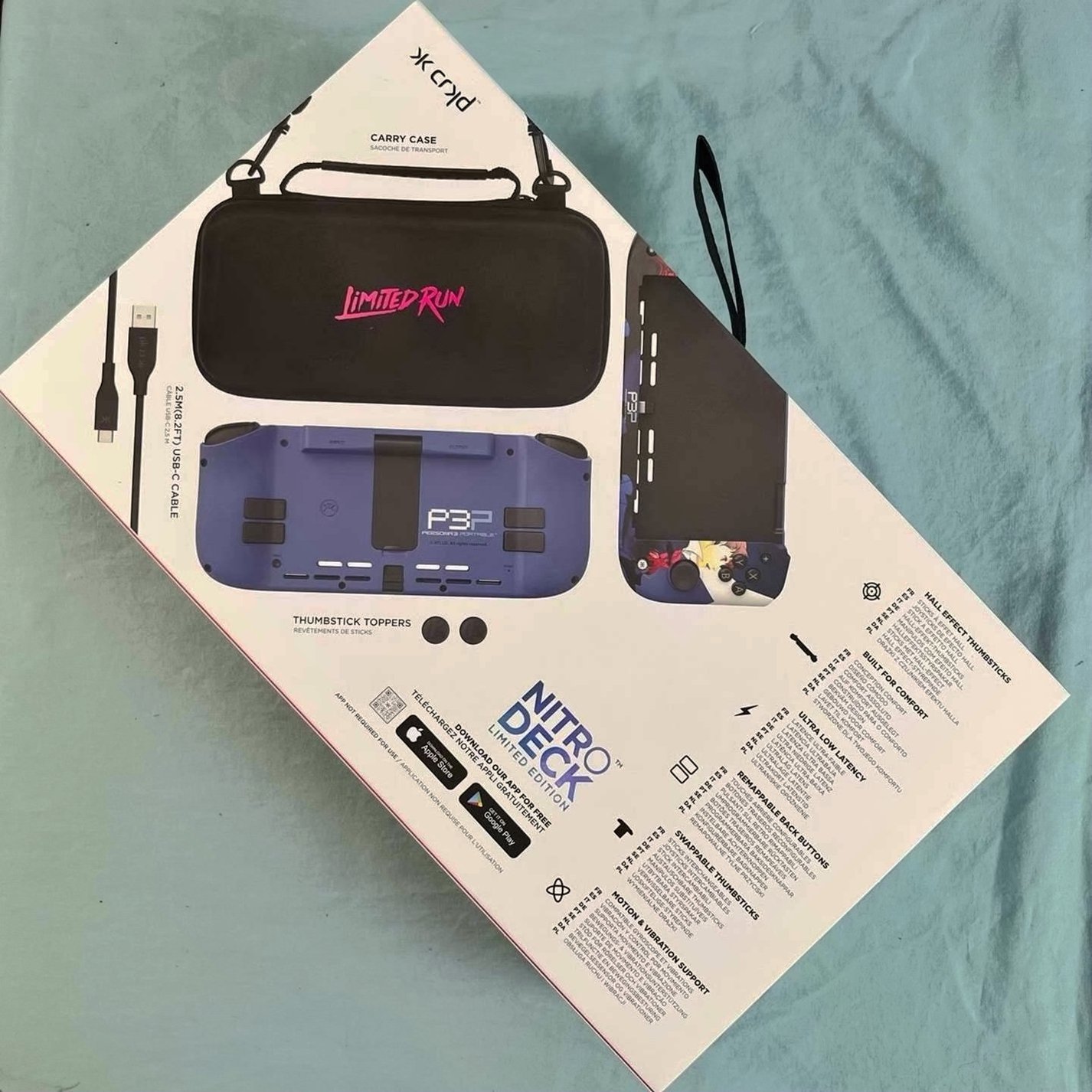 Nintendo Switch Nitro Deck Persona 3 Limited Edition for OLED and Original - Used image 2