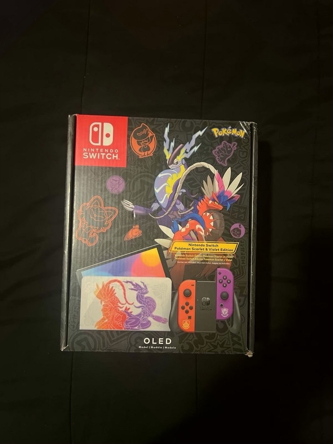 Nintendo Switch OLED Pokemon: Scarlet & Violet Edition - Used