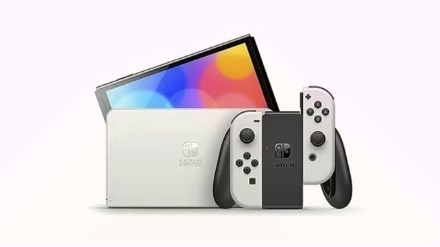 Nintendo Switch OLED Model with White Joy-Cons Unlocked - Used