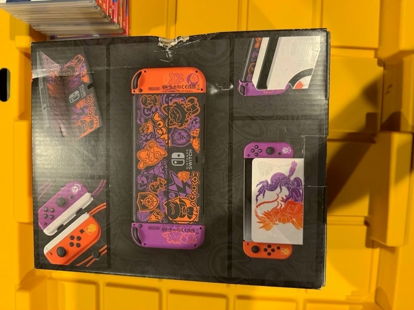 Nintendo Switch OLED Pokémon Edition Unlocked - Used image 5