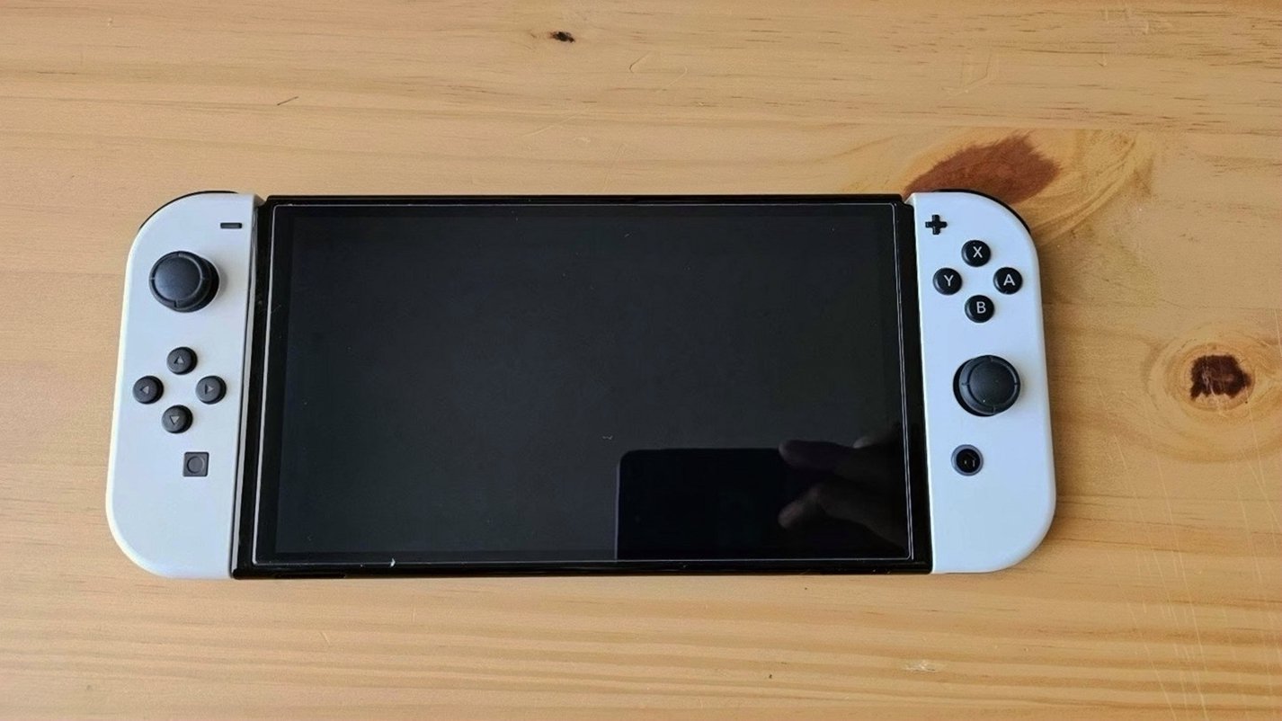 Nintendo Switch OLED + Pokemon Violet & Legends Arceus - Used image 4