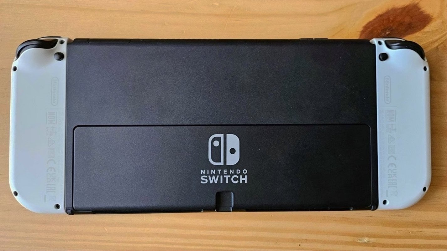 Nintendo Switch OLED + Pokemon Violet & Legends Arceus - Used image 5