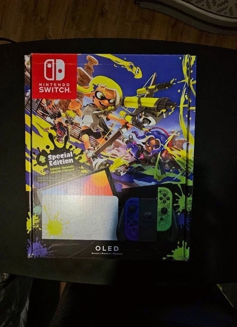 Nintendo Switch OLED Splatoon Edition 512GB - Used image 3
