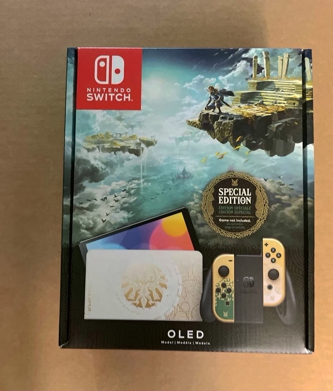 Nintendo Zelda Tears of the Kingdom Switch OLED 7M19 - Used