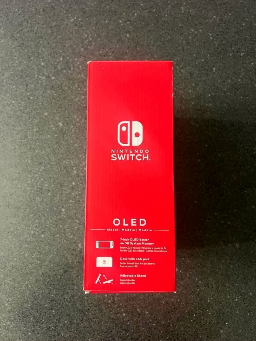 Nintendo Switch OLED Model 64GB White - Used image 2