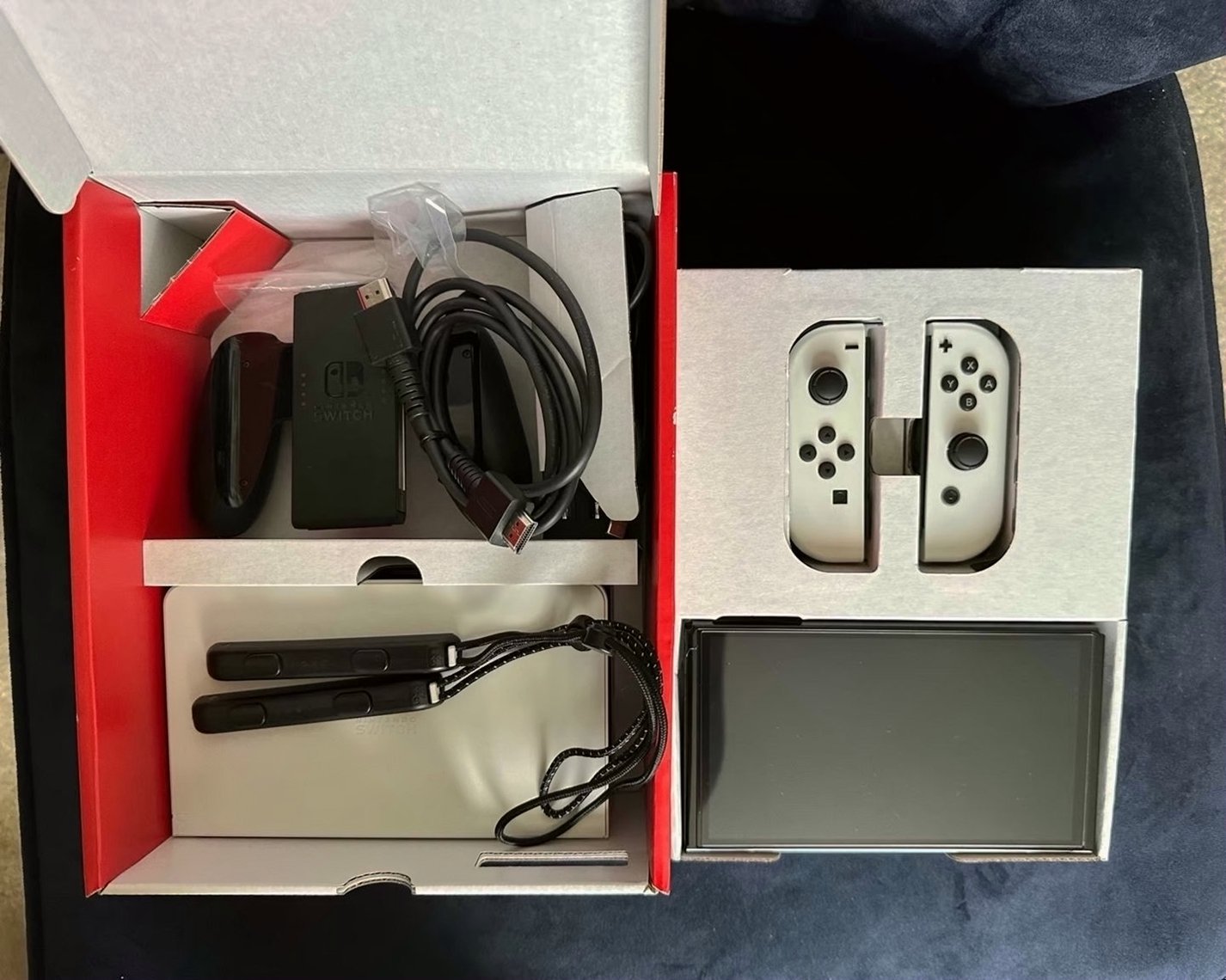 Nintendo Switch OLED Model White - Used image 3