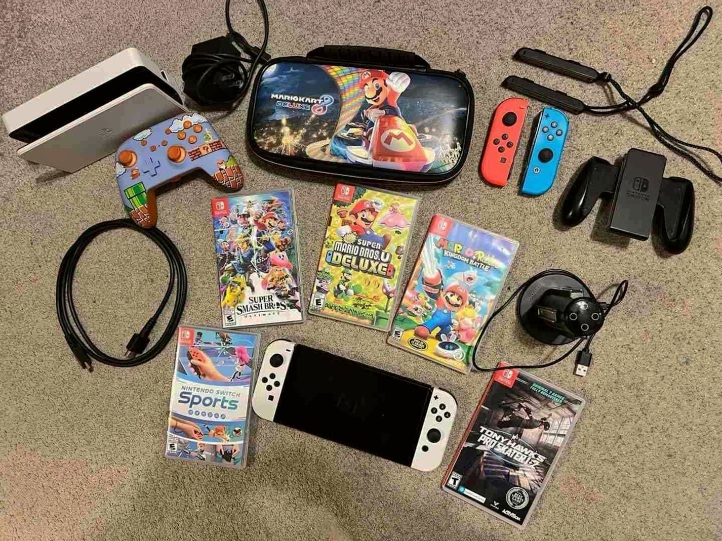 Nintendo Switch OLED Bundle with Accessories - Used