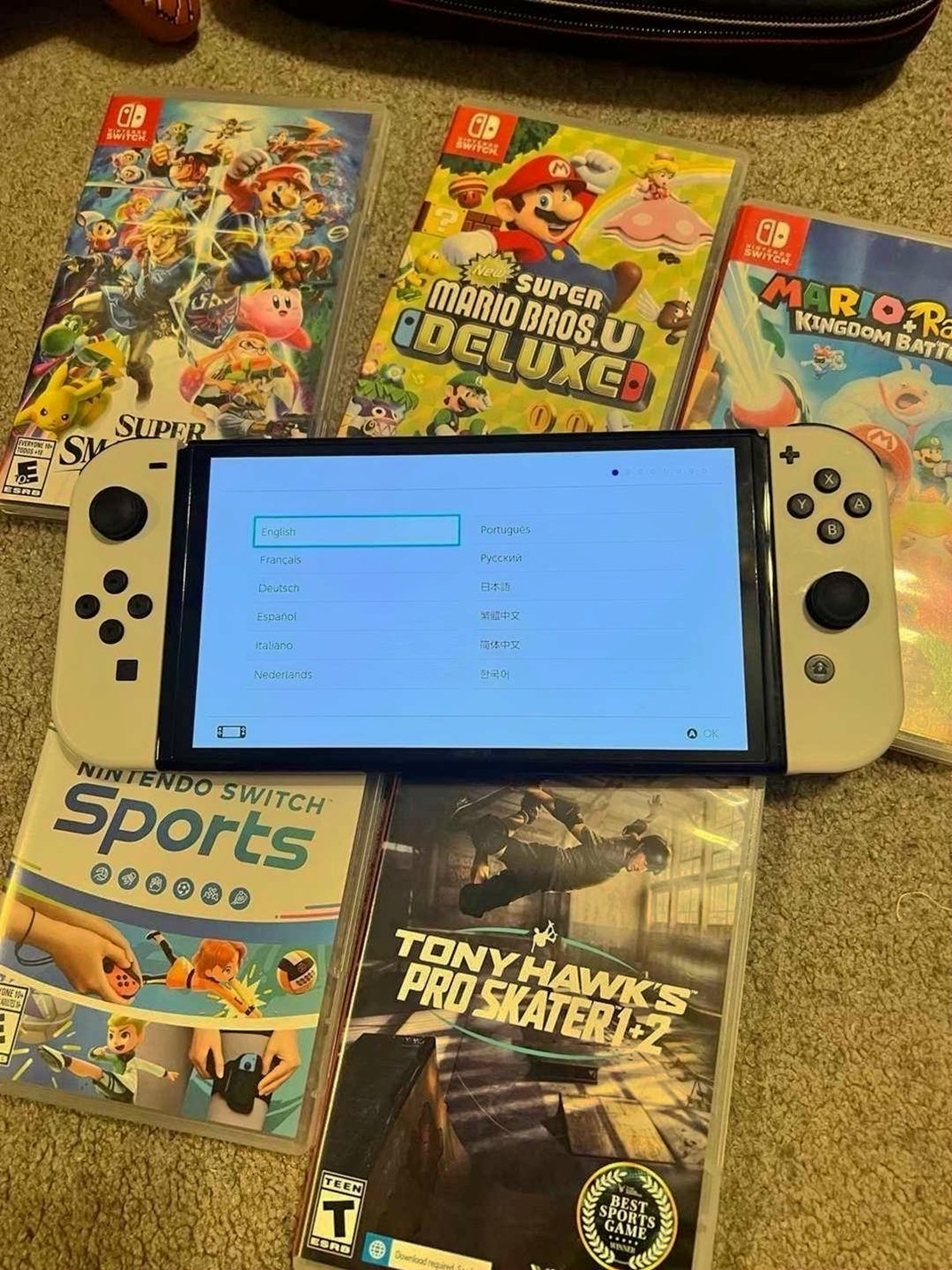 Nintendo Switch OLED Bundle with Accessories - Used image 3