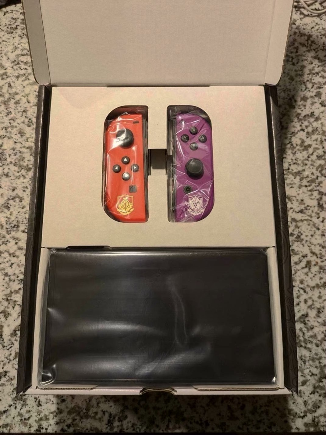 Nintendo Switch OLED Pokemon Scarlet and Violet Edition 2J29 - Used image 3