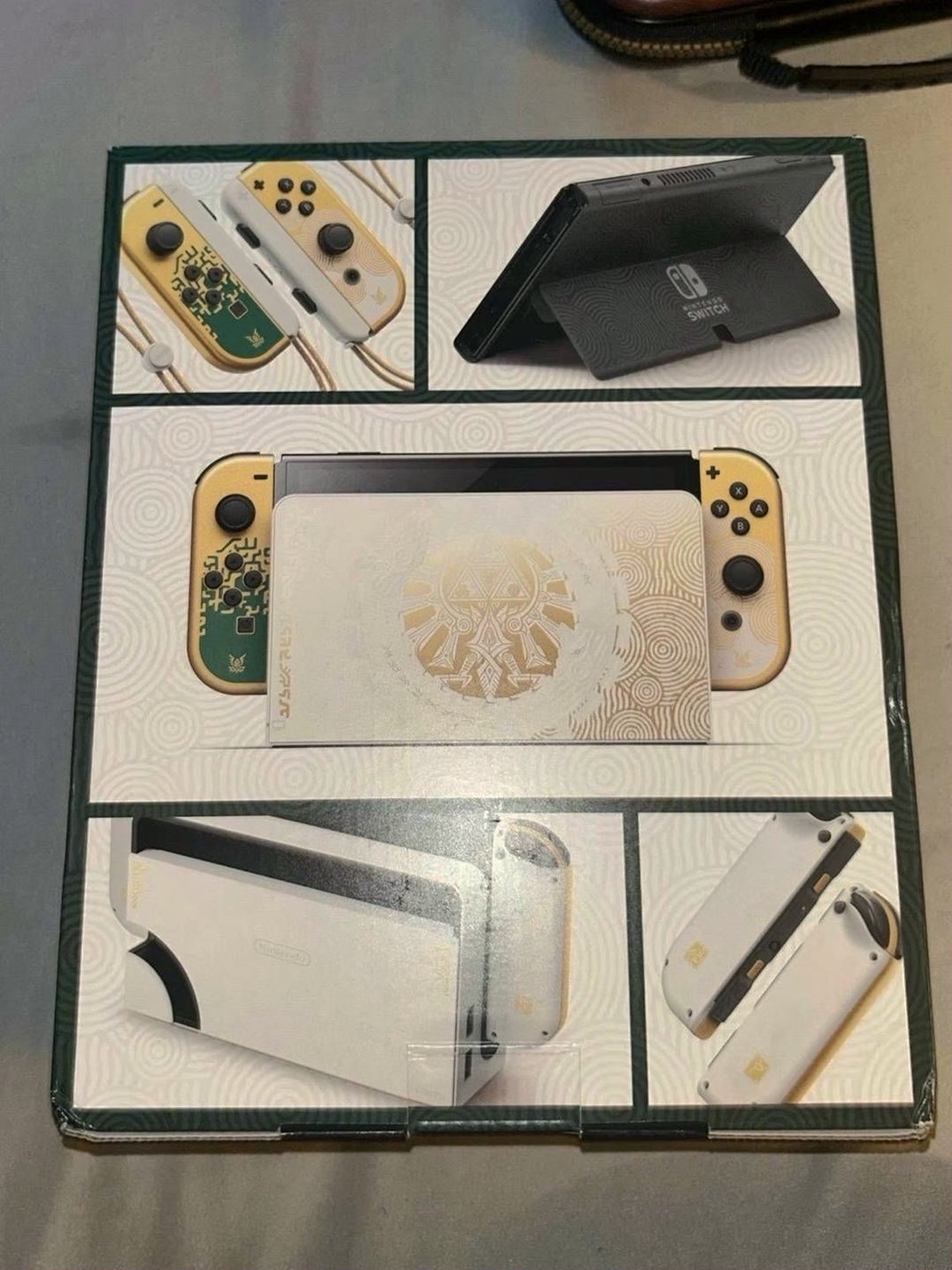 Nintendo Zelda OLED Switch Console Bundle 8X91 Used image 3