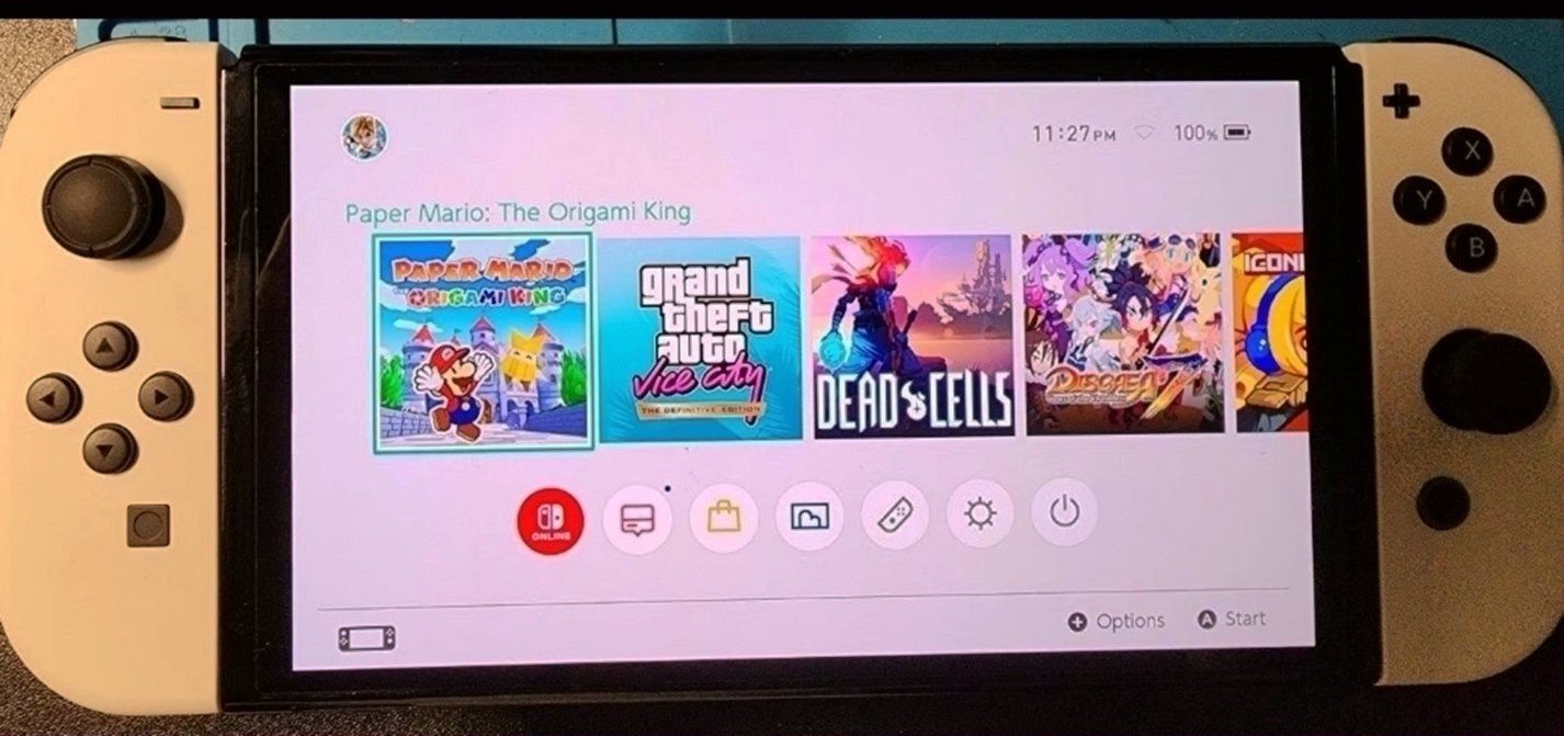 Nintendo Switch OLED Picofly 1TB Unlocked - Used image 4