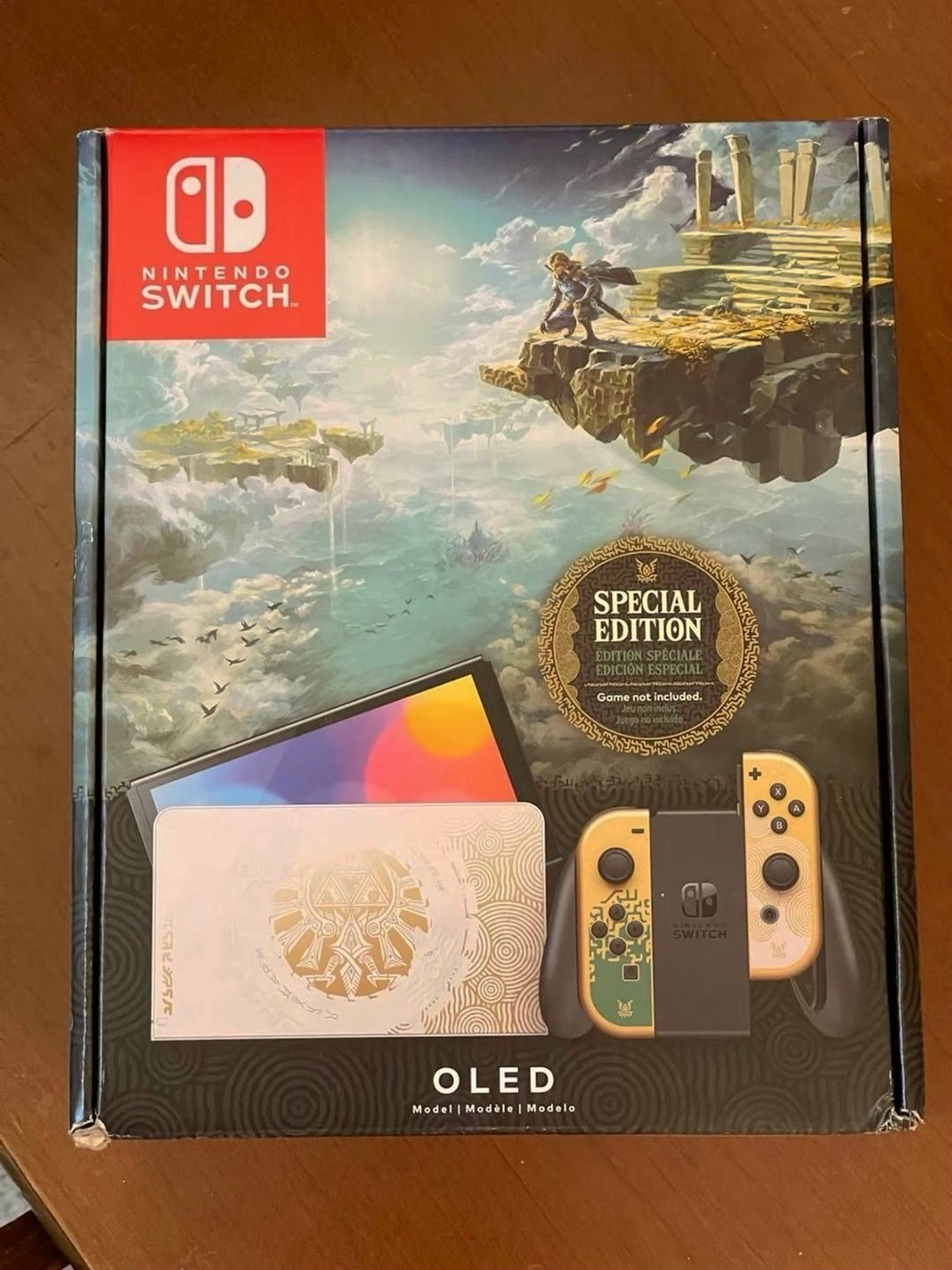 Nintendo Switch OLED Zelda Special Edition 7V73 - Used