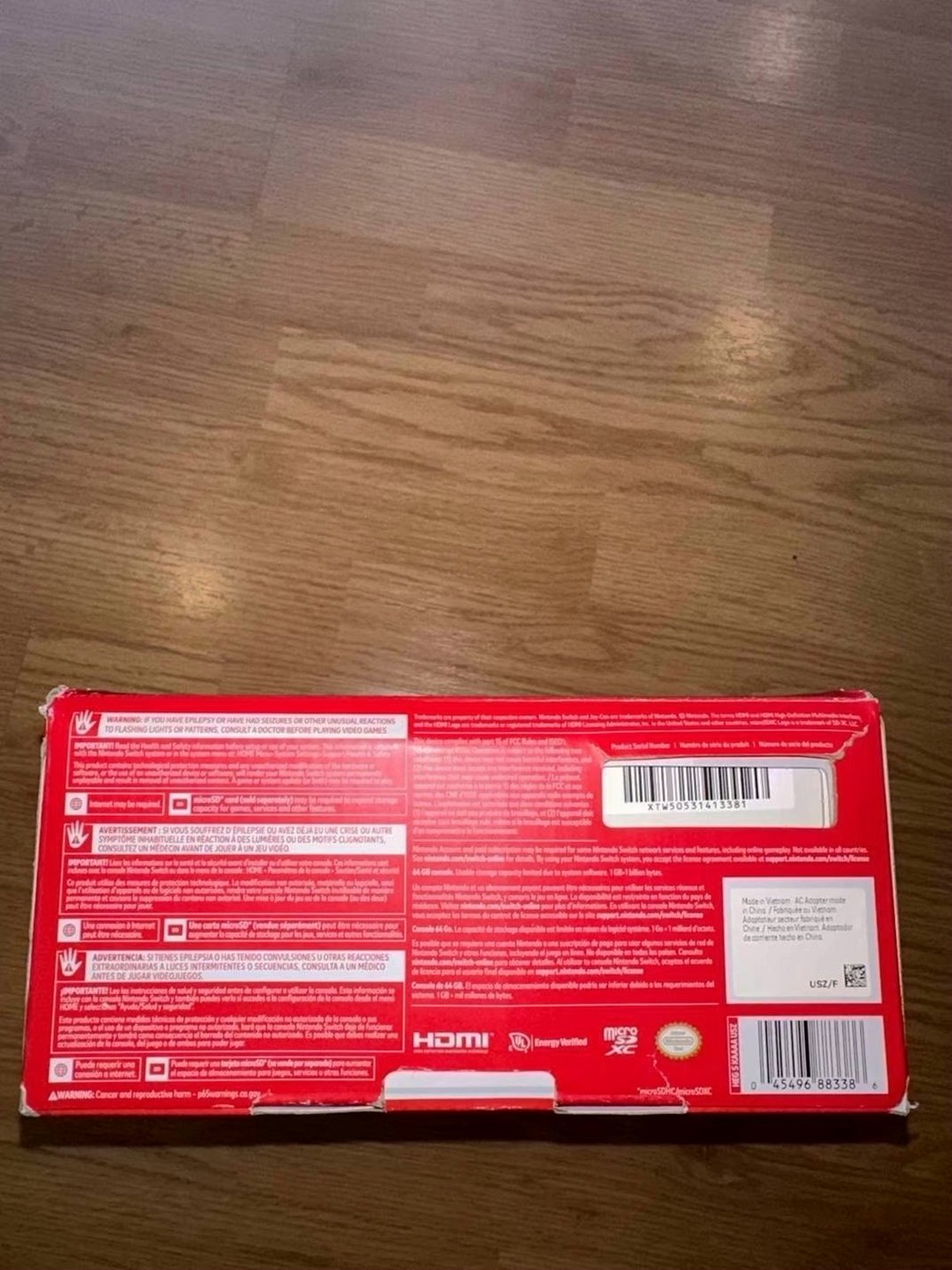 Nintendo Switch OLED Console 2V98 Used image 2