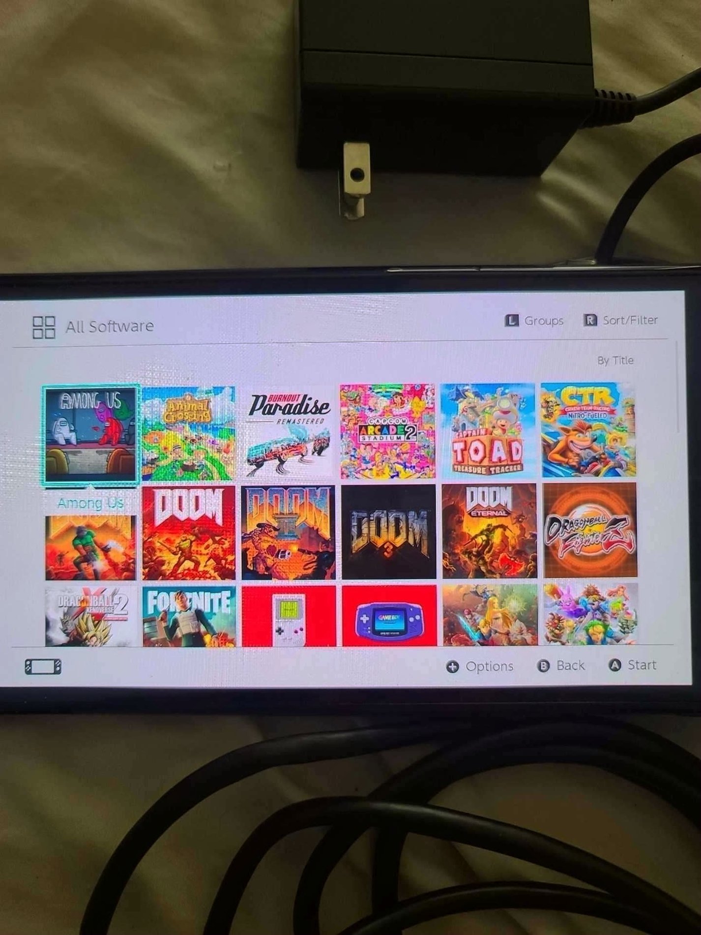 Nintendo Switch OLED Model with Lots of Games 6T13 - Used image 2