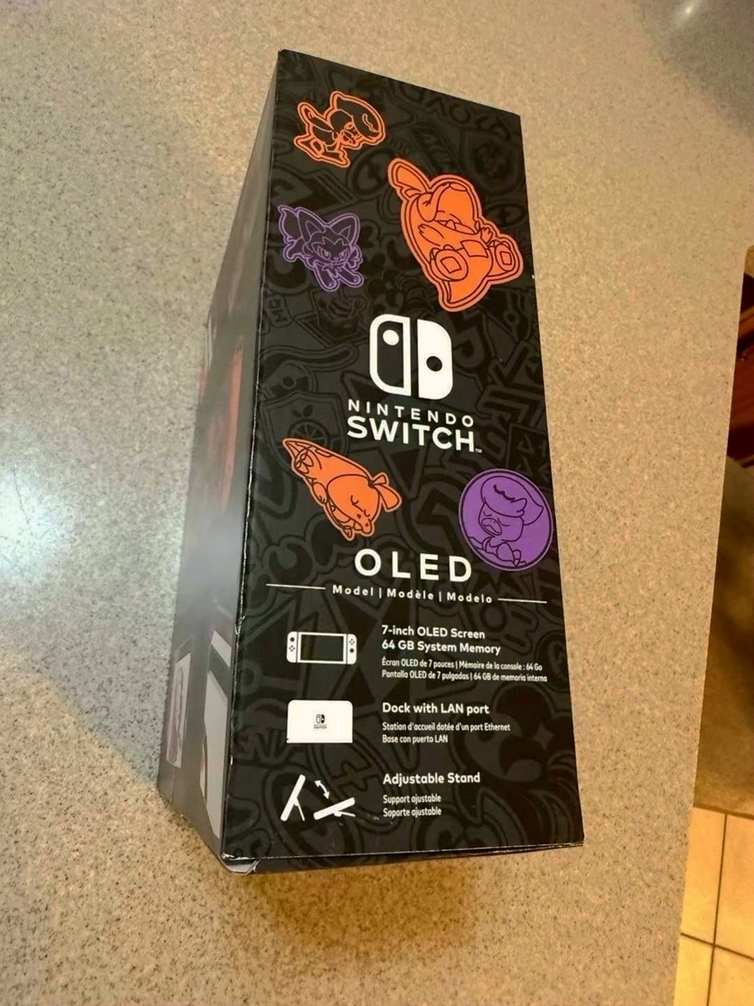 Nintendo Switch OLED Pokémon Scarlet & Violet Edition Unlocked - Used image 4