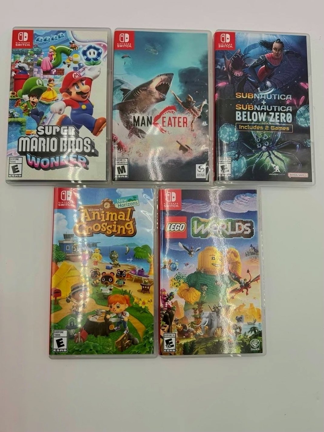 Nintendo Switch OLED 5 Games Like New Unlocked - Used image 2