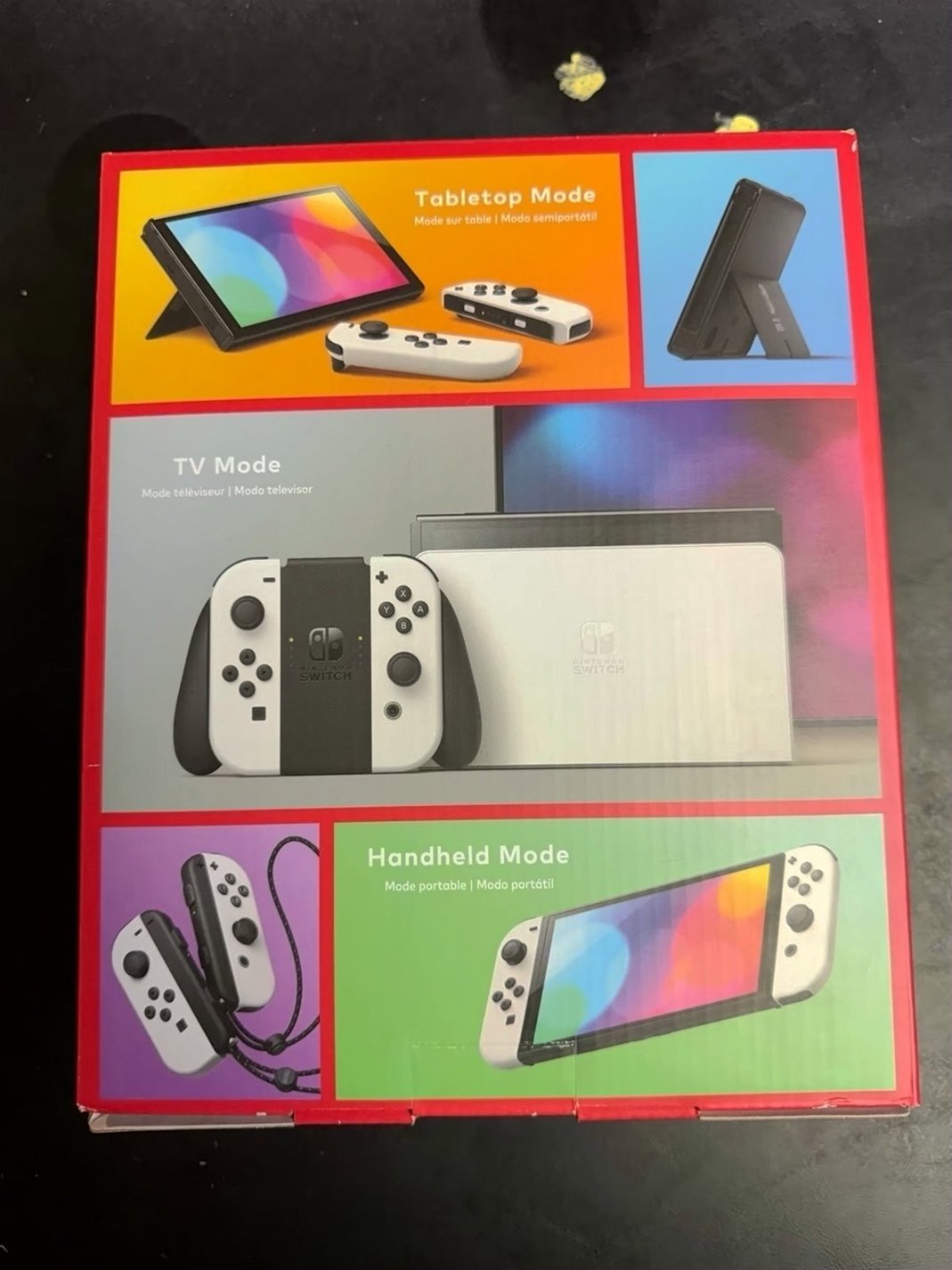 Nintendo Switch White OLED 5N66 - Used image 2