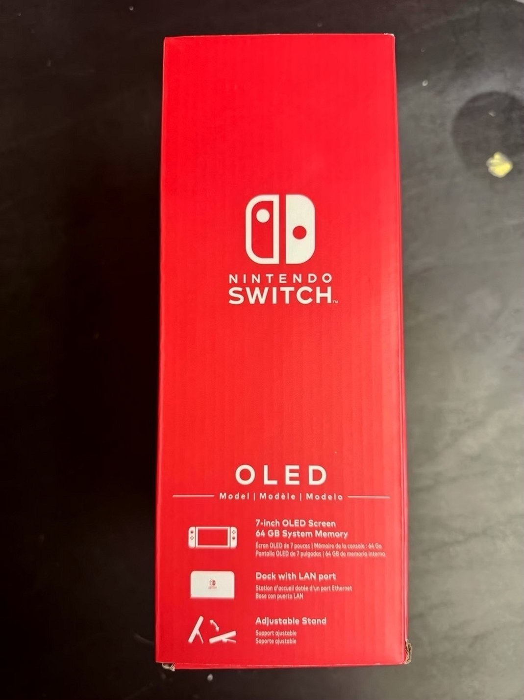 Nintendo Switch White OLED 5N66 - Used image 3