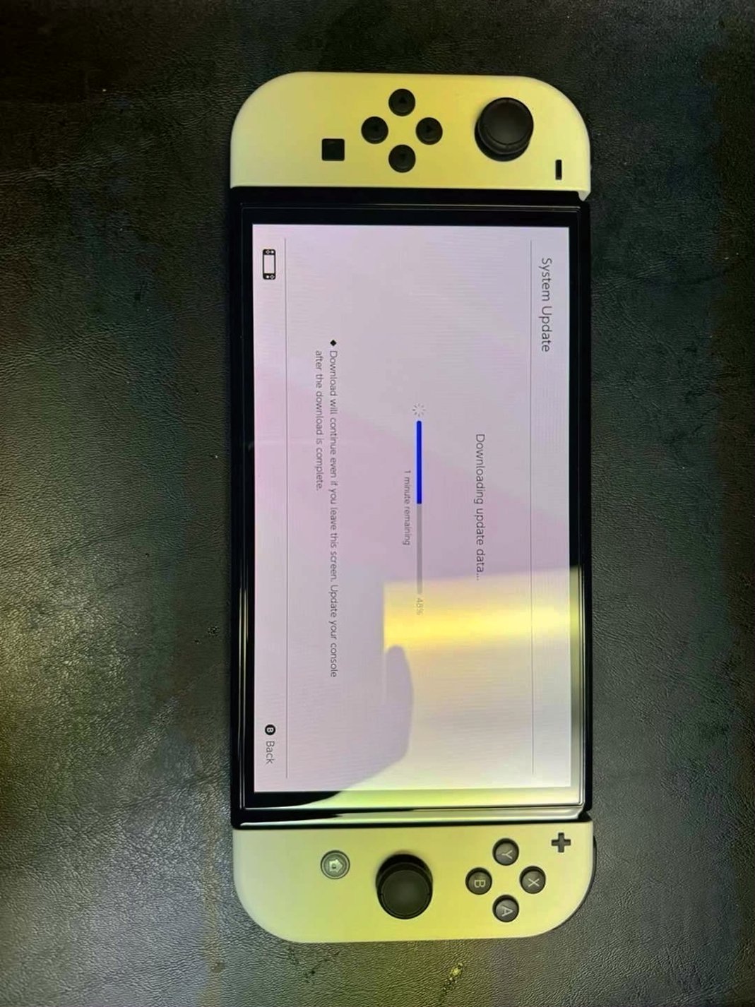 Nintendo Switch White OLED 5N66 - Used image 5